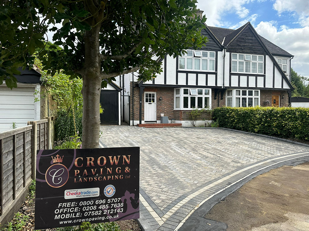 New driveway completed in Croydon